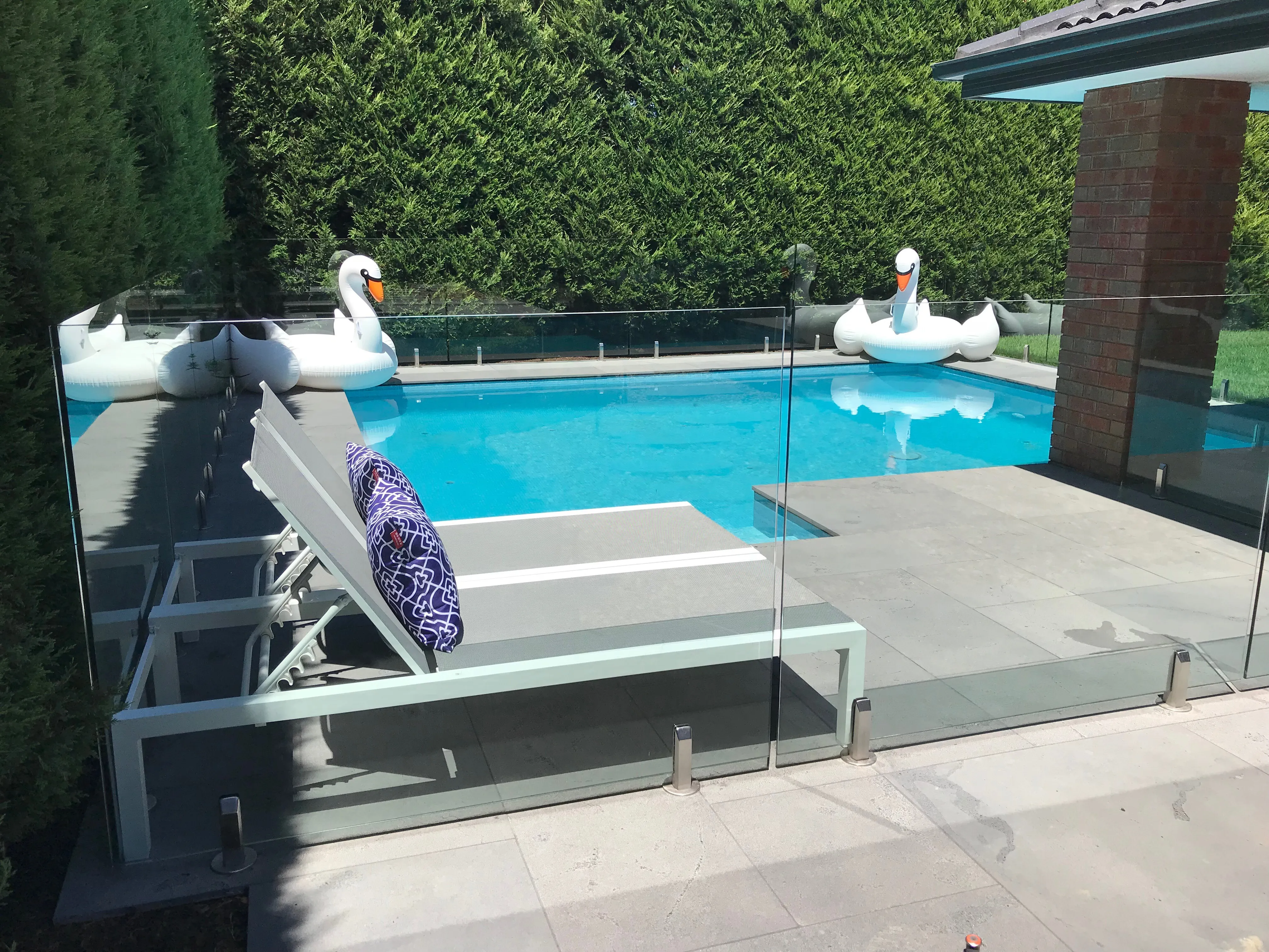 Bluestone Around Pool