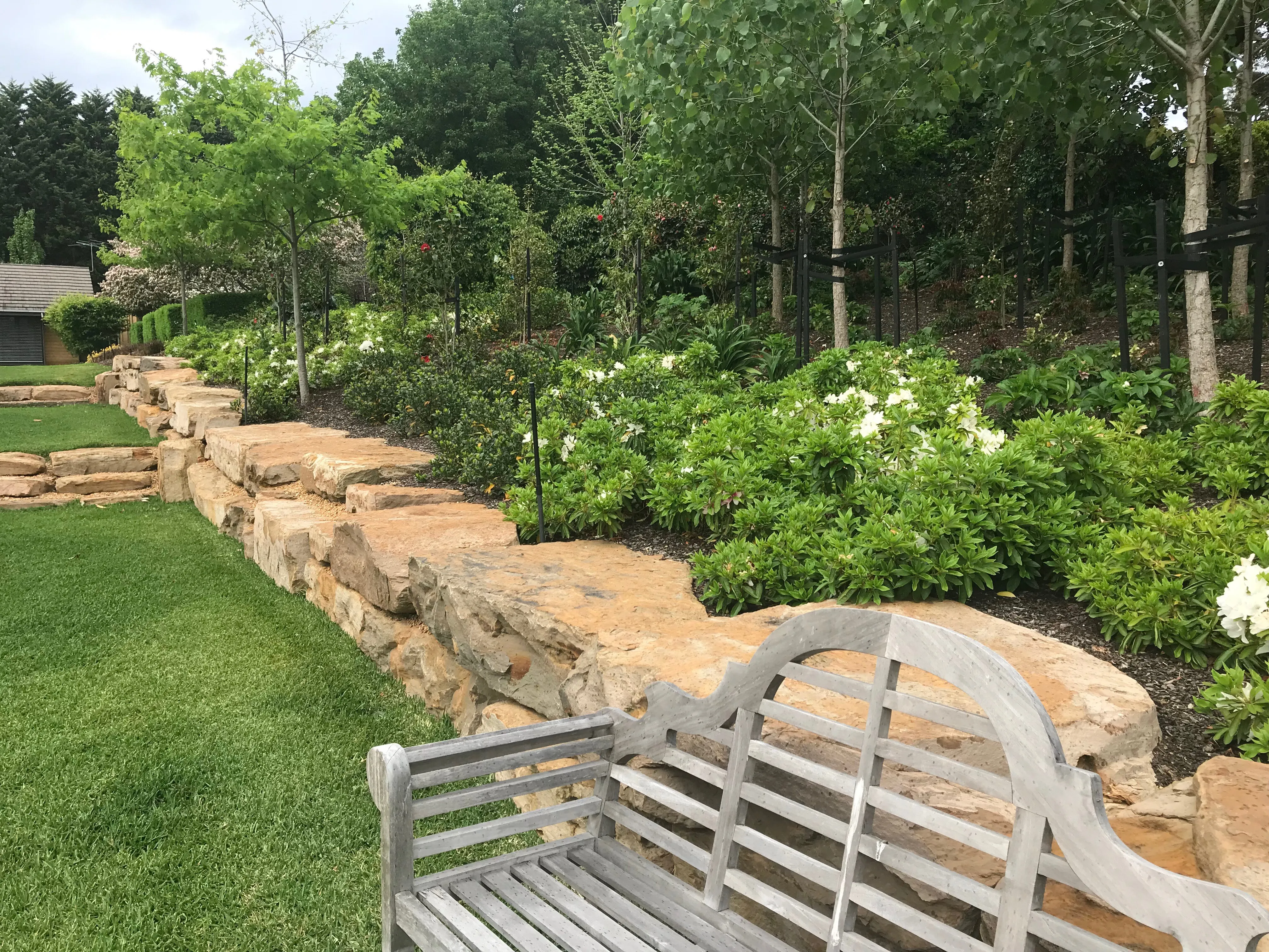 Mud Stone Wall