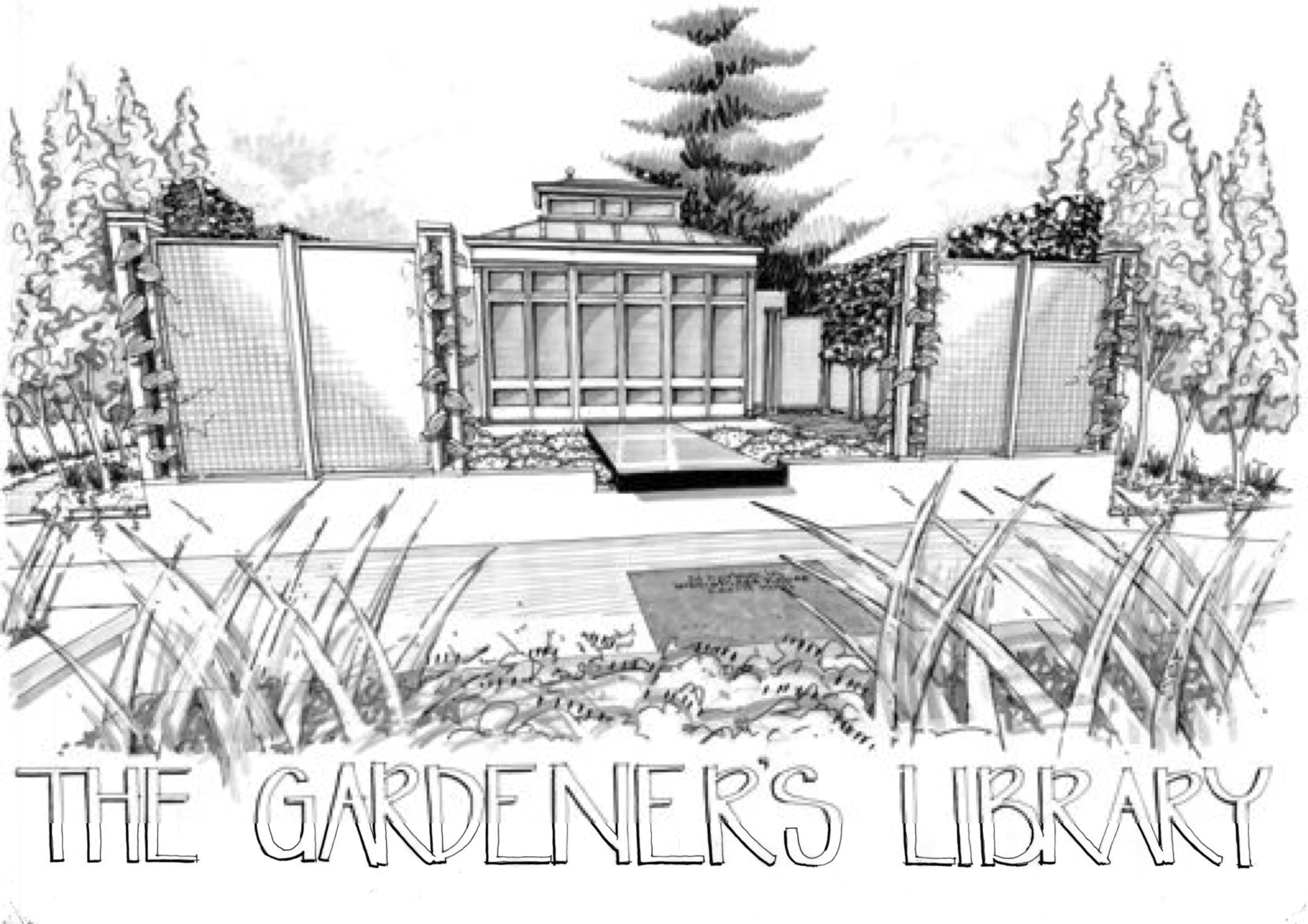 The Gardeners Library Sketch 1534