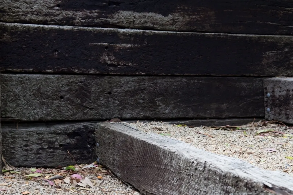 Timber Retaining Wall 1725